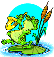 duh duh duh duh duh..derrr.....froggie power!